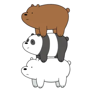 Bear Bear whatsapp stickers