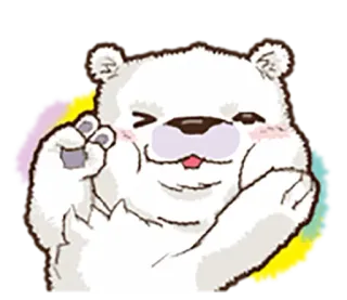 😂 gấu, hoạt hình, động vật, dễ thương, nhãn dán, vui vẻ whatsapp sticker