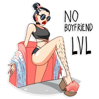 Modern Geisha whatsapp stickers