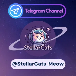 😺 Telegram Channel
@StellarCats_Meow
StellarCats เทเลแกรม, แมว, ช่อง, อวกาศ telegram sticker