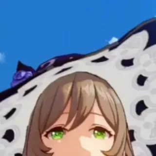 😶 Lisa Genshin Impact anime, videogame, genshin, lisa telegram sticker