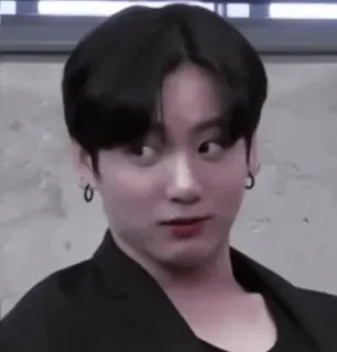 🍒 Jungkook K-pop, BTS, singer, Jungkook, celebrity telegram sticker
