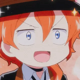 🥀 Chuya Nakahara Bungou Stray Dogs Anime, Chibi, Niedlich, Nakahara, Bungou Stray Dogs whatsapp sticker