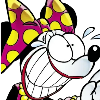 😂 Minnie Mouse Cartone animato, Topo, Minnie, Divertente, Personaggio, Disney whatsapp sticker