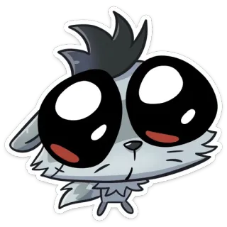 😳 Katze, Cartoon, süß, Anime, Sticker telegram sticker