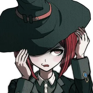 😒 Himiko Yumeno Danganronpa Anime, Manga, Phù thủy, Phép thuật, Dễ thương, Danganronpa telegram sticker