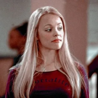 🤔 Regina George Mean Girls filme, Meninas Malvadas, Regina George, Rachel McAdams, adolescente, comédia whatsapp sticker