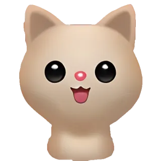 🥑 猫, 子猫, 可愛い, 動物, 漫画, ペット, ネコ telegram sticker