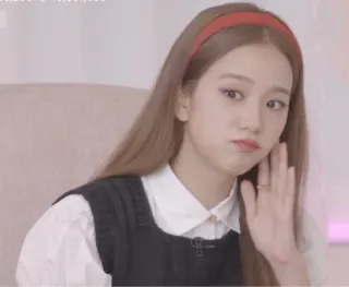 🤔 Jisoo kpop, jisoo, chanteuse, mignon, fille telegram sticker