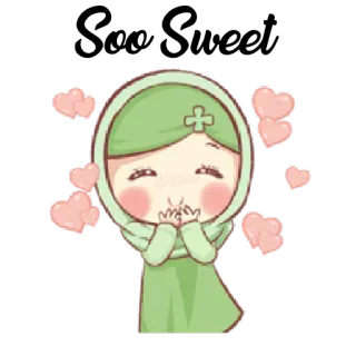 ☺️ Cartoon, Niedlich, Herzen, Liebe, Mädchen, Anime telegram sticker