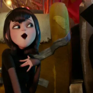 🕸 Mavis Hotel Transylvania kreskówka, wampir, animowany, Hotel Transylwania, Mavis telegram sticker