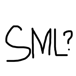 😍 SML? SML, Frage, Buchstaben, Text telegram sticker