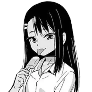 👅 Nagatoro Don't Toy with Me, Miss Nagatoro Anime, Manga, Chica, Paleta, Nagatoro, Ijiranaide, Nagatoro-san, Miss Nagatoro, Personaje telegram sticker