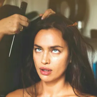 ☄ wanita, rambut, model, kecantikan, makeup, mode whatsapp sticker