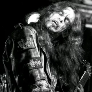 🤘 Black metal, Música, Músico, Banda, Metal, Guitarra, Performance telegram sticker
