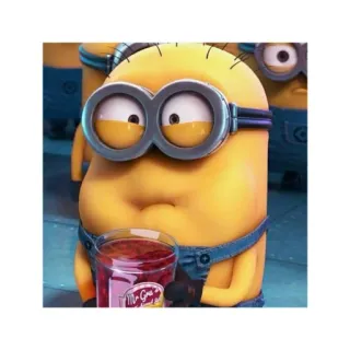 😷 Minion Despicable Me Mr. Gru Minion, Moi, moche et méchant, dessin animé, drôle, Monsieur Gru telegram sticker