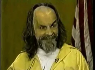 🤨 Charles Manson crime, criminel, meurtre, Charles Manson, violence, secte telegram sticker