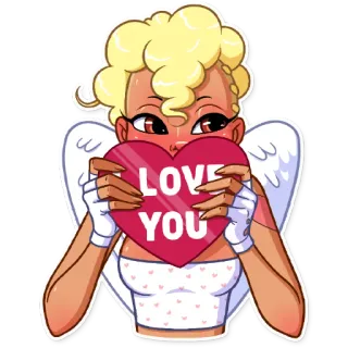 Cupida whatsapp stickers