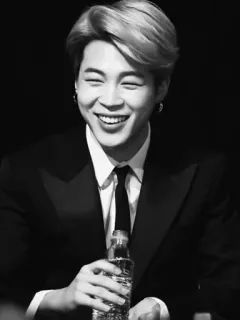 🗞 Jimin kpop, jimin, bts, piosenkarz, uśmiech, idol telegram sticker