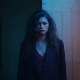 🧬 Zendaya Euphoria Zendaya, Euphoria, Schauspielerin, Porträt, TV-Serie whatsapp sticker