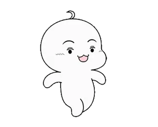 🚶 만화, 캐릭터, 귀여운, 귀여운, 흰색 telegram sticker