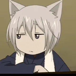 😑 Tomoe Kamisama Kiss Anime, Manga, Rubah, Imut, Chibi, Tomoe, Kamisama Kiss whatsapp sticker