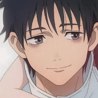 💗 anime, boy, portrait, manga, character, illustration whatsapp sticker
