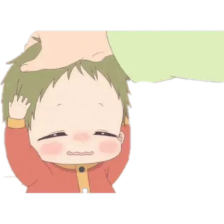 🖤 อนิเมะ, การ์ตูน, เด็กทารก, น่ารัก, เด็ก, ภาพประกอบ telegram sticker