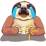 Sloth telegram stickers