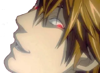 😜 Light Yagami Death Note อนิเมะ, มังงะ, ตัวละคร, Death Note telegram sticker
