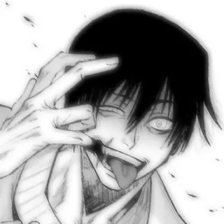 🗞 Anime, Manga, Personaggio, Linguaccia, Gesto offensivo telegram sticker