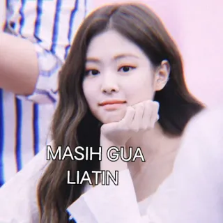 🎠 MASIH GUA LIATIN มีม, อินโดนีเซีย, ผู้หญิง, จ้อง telegram sticker