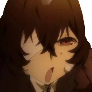 👽 Osamu Dazai Bungo Stray Dogs Anime, Manga, Dazai, Bungo Stray Dogs, Animation Japonaise telegram sticker