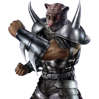 😾 King Tekken Video game, Game pertarungan, Binatang, Anthro, Armor, Karakter, Raja, Tekken telegram sticker