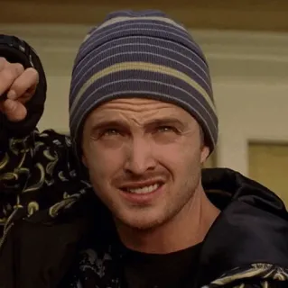 🖤 Jesse Pinkman Breaking Bad jesse, pinkman, breaking bad, tv show, aaron paul telegram sticker
