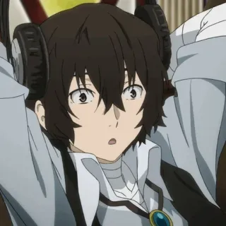 ✨ Osamu Dazai Bungou Stray Dogs อนิเมะ, มังงะ, ตัวละคร, ดาไซ, Bungo Stray Dogs telegram sticker