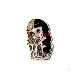 👼 Melanie Martinez Melanie Martinez, Cry Baby, Dibujos animados, Cantante, Celebridad telegram sticker