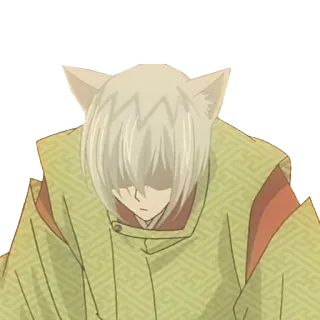 😥 Tomoe Kamisama Kiss Anime, Rubah, Telinga, Tomoe, Kamisama Kiss telegram sticker