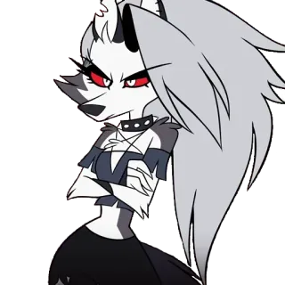 😠 Loona Helluva Boss whatsapp sticker
