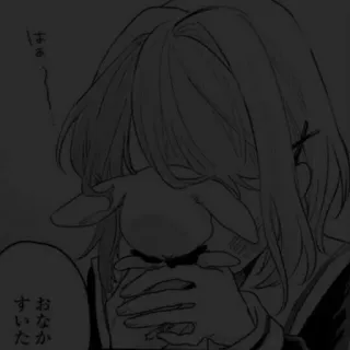🖤 はあ
おなか
すいた Anime, Ragazza, Coniglio, Triste, Giapponese, Manga, Schizzo, Disegno telegram sticker