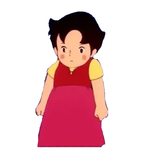 ☹️ Heidi anime, cartone animato, Heidi, ragazza telegram sticker