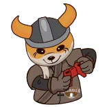 FLOKI DAO whatsapp stickers