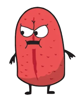 The Awkward Yeti whatsapp stickers