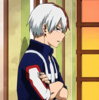 Todoroki Shoto ؛ @Packies telegram stickers