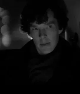 😐 Sherlock Holmes Sherlock 神探夏洛克, 本尼迪克特·康伯巴奇, 侦探, 悬疑, BBC, 夏洛克·福尔摩斯 whatsapp sticker