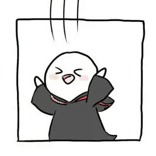 😂 cartone animato, personaggio, arte, carino whatsapp sticker