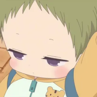 💗 Аниме, Ребенок, Милый, Мультфильм, Персонаж telegram sticker