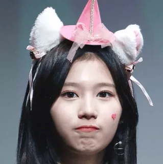 🙂 kpop, imut, idol, perempuan, cewek, hiburan whatsapp sticker