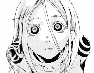 😳 Anime, Manga, Ragazza, Personaggio, Faccia, Disegno, Ritratto telegram sticker