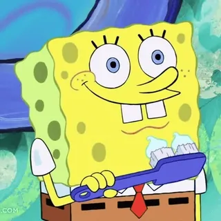 🪥 SpongeBob SquarePants SpongeBob, dessin animé, Nickelodeon, Bob l'éponge, animé, personnage whatsapp sticker
